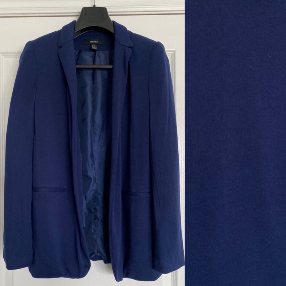 Forever 21 | Classic Blue Boyfriend Blazer